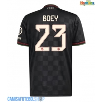 Camisa de time de futebol Bayern Munich Sacha Boey #23 Replicas 3º Equipamento 2025-26 Manga Curta
